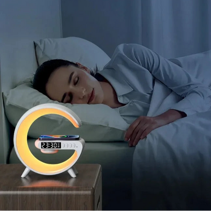G Wireless Charger Stand Wecker Bluetooth Lautsprecher