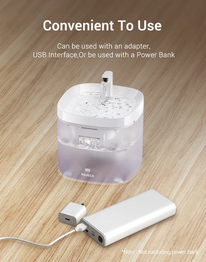 Intelligenter Katzentrinkbrunnen, automatischer Wasserspender für Haustiere