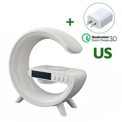 G Wireless Charger Stand Wecker Bluetooth Lautsprecher